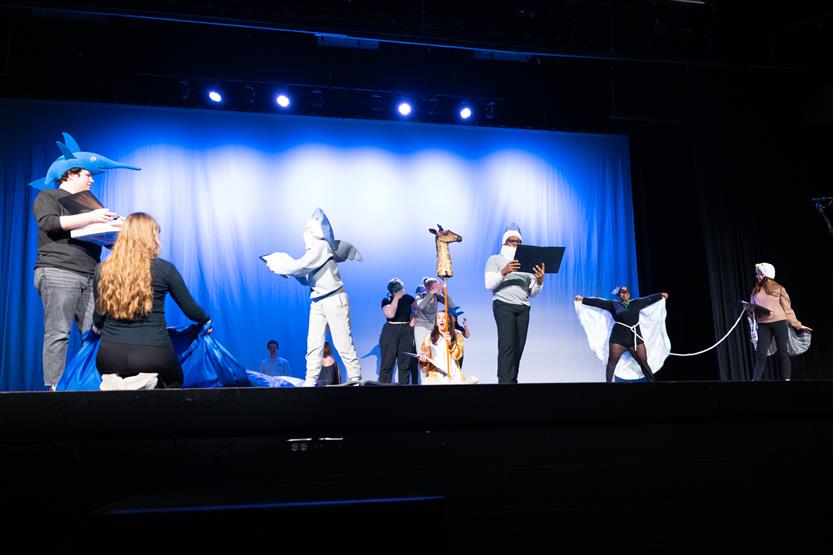 Students perform at Independence High theater
